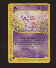 MEW 55/165 Expedition Base Set E-SERIES NON-HOLO rare Pokemon TCG card