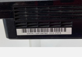 Sony Playstation 3 Slim 300GB console w/ cords & GTA4 - Fully Tested