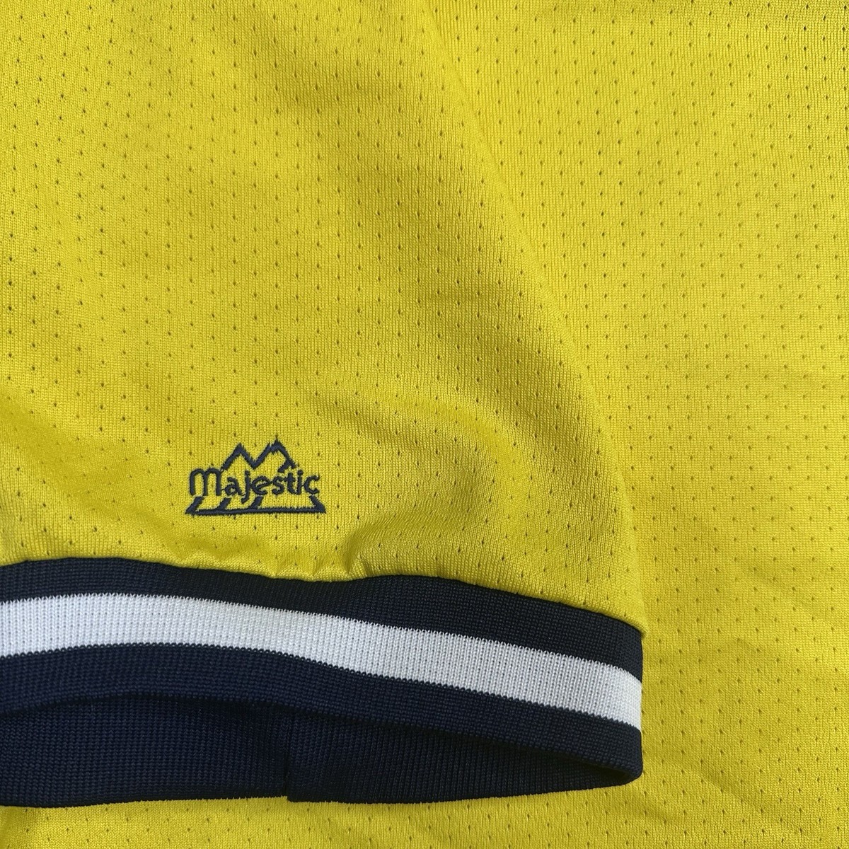 ニューヨーク・ヤンキース イエロージャージ Vintage 90s Majestic New York Yankees MLB Baseball Jersey Yellow