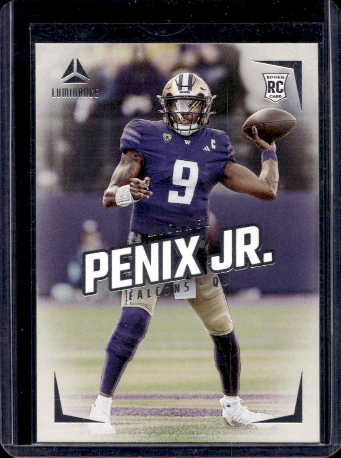 2024 Panini Luminance Michael Penix Jr. RC Rookie #136 Falcons