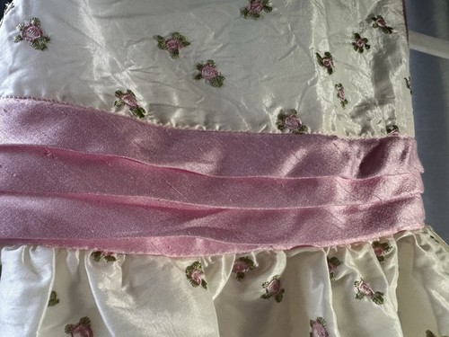Robe Fille MARMALATE Pink Butterfly - Taille 6 Pour Pâques - Occasion Très Bon État