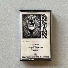Vintage Santana Cassette Tape Santana Columbia PCT-00692 Latin Rock Lion USA
