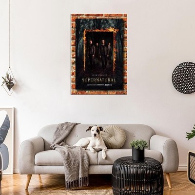 368187 Supernatural 12 Season USA TV Show Series Decor Wall Print