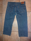 Levi's Original 505 Regular Fit Straight Leg Men's Blue Jeans 36 x 30 Blue Denim — photo 10