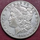 1890 CC Morgan Dollar $1 Silver Coin RARE Better Grade XF #93197