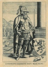 Portrait of Godfrey I, Count of Louvain