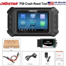 OBDSTAR P50 Intelligent SRS Reset Tool Cover 95 Brand & 15200+ E.CU Part No