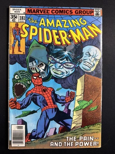 Amazing Spider-Man #181 1978 Marvel Comics Vintage Bronze Age 1st Print G/VG