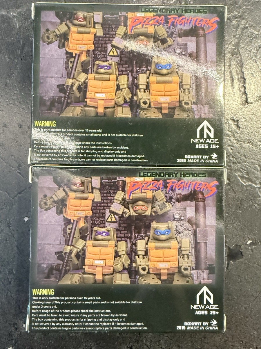 NewAge Legendary Heroes NA-H19n PIZZERIA TMNT Teenage Mutant Ninja