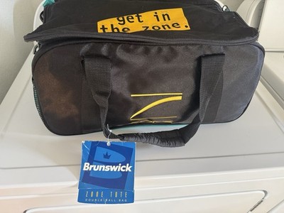 90 s Brunswick Zone Tote Bowling Bag Double Ball With Shoe Compartment