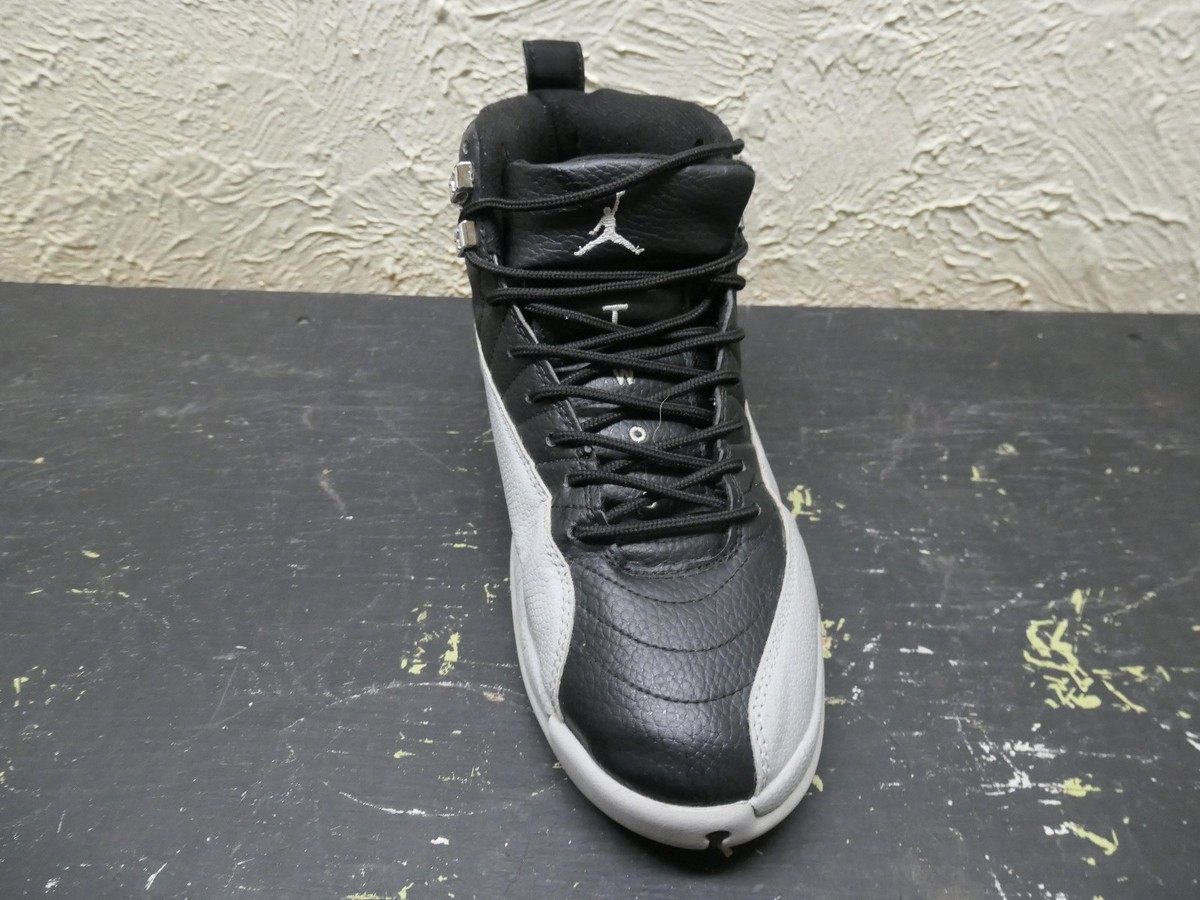 Air Jordan 12 Retro Black/Gray Barons Used No Box Size 10 | eBay