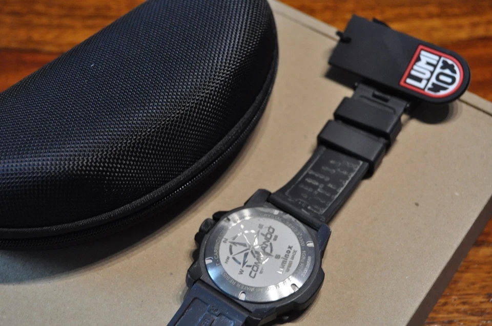 NEU! LUMINOX XS.3301 Commando Frogman 46 mm Schwarzes Karbon Gehäuse - Bild 4 von 4