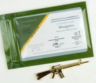 Investment Caster Silver M16 Weapons Rifle 10.7 g 999 Silver Bullion Bar C4184