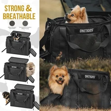 One Tigris Pet Carrier Bag Dog Travel Case Breathable Soft Sided Comfort Bag 