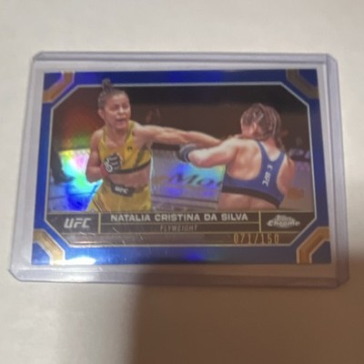 Topps 2024 Chrome UFC Natalia Cristina Da Silva Refractor Rookie #71/150 