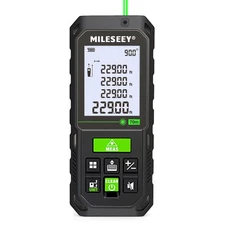 Mileseey S8GA Laser Measuring Tool Green Beam 230 ft, Green Light Laser Tape ...