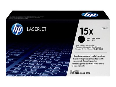 Original Toner HP C7115X - 15X - Schwarz - ohne OVP - Neu