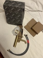 Individual Origins Slim Mono Basin Mixer Tap IND-ORI200/SB-BRG Brushed Gold New