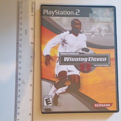 World Soccer Winning Eleven 8 International PS2 Sony PlayStation 2 Disc & manual