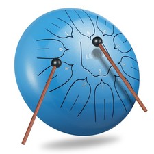 11 Notes Steel Tongue Drum D Major 10" Ethereal Zen Drum Set Yoga Therapy Gift