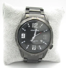 Men Armitron Quartz 165ft WR Analog 41mm Round Watch (I24) "New Battery"