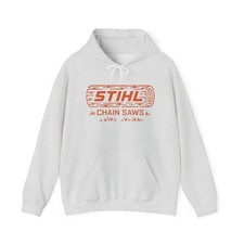 STIHL Chainsaw Hoodie Vintage GIFT Unisex Heavy Blend  Hooded Sweatshirt