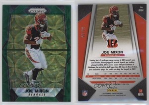 2017 Panini Prizm Rookies Green Scope Prizm /99 Joe Mixon #261 Rookie RC