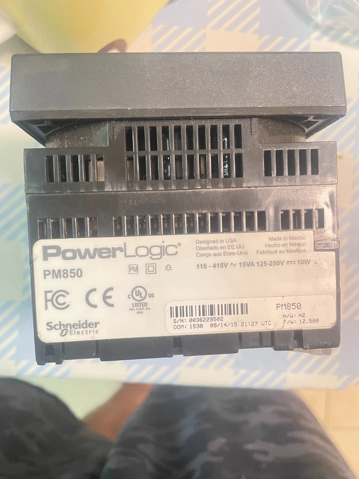 Schneider PM850 Power Logic *Guaranteed Working Condition* - Image 3 of 4