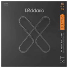 D'Addario XT Nickel Light 7-String Electric Guitar Strings .010-.059