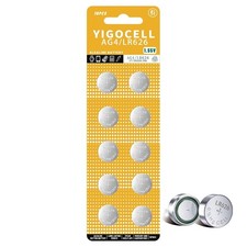 LR626 AG4 Watch Batteries 377 376 SR626SW Alkaline Coin Cells 1.5v 10 Pack