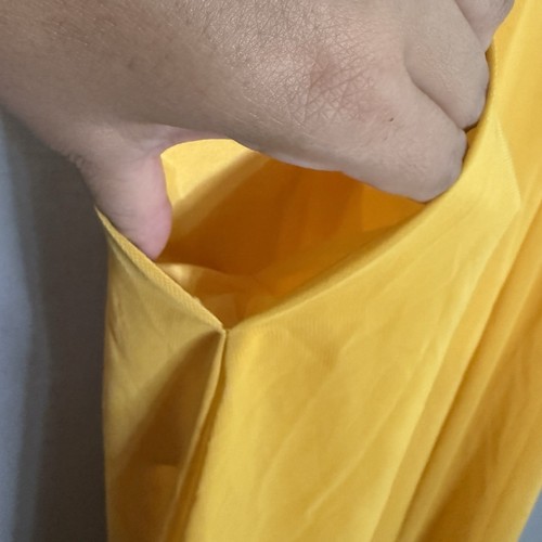 Damen Goldrute gelb festliches Kleid Größe 14 Hochzeitsgast halbformell XL - Bild 4 von 8