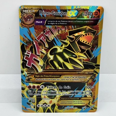 Carte Pokémon : Primo-Groudon EX 97/98 XY Origines Antiques Française - Photo 1/4