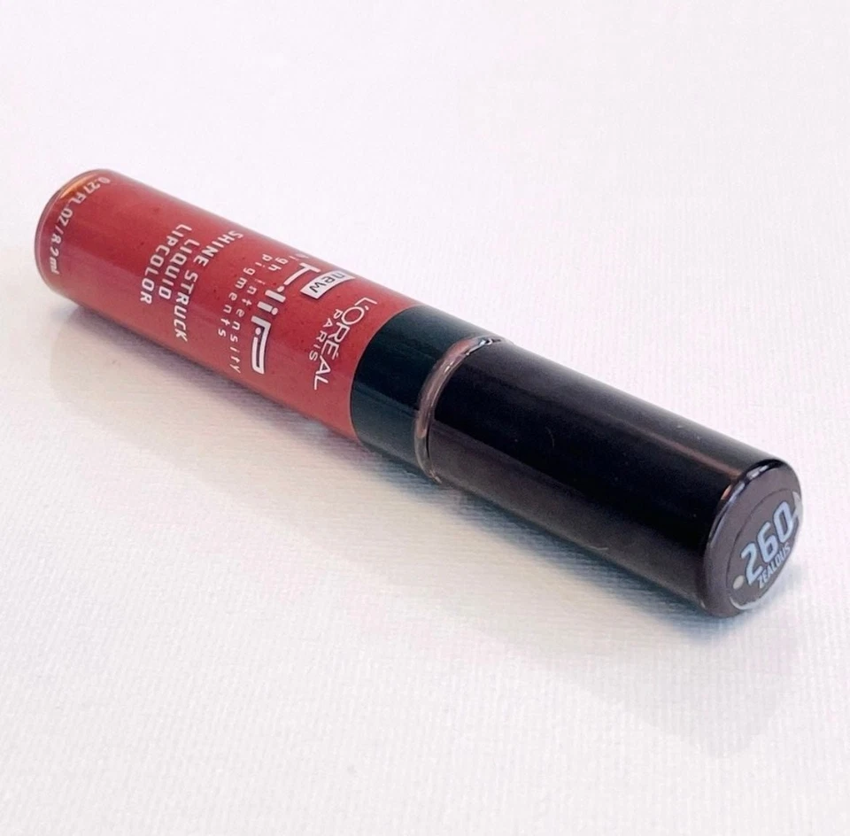 L'Oreal Zealous 260 Shine Struck Liquid Lipstick Lip Gloss Lip Color New - Image 2 of 3