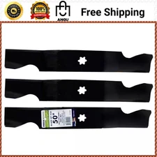 MaxPower 3 HD Blades 561560B for 50" MTD Cub Cadet Troy-Bilt Mowers OEM