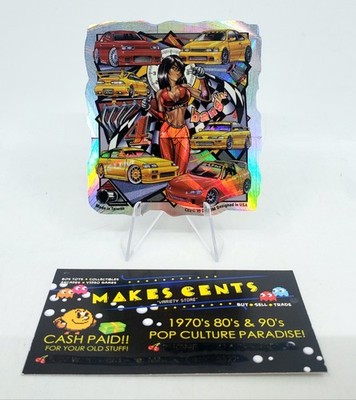 Vintage 1998 CEI DYKOM Bangn Street Racing Lowrider ZUM Sticker #12