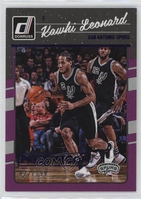 2016-17 Panini Donruss Press Proof Purple /199 Kawhi Leonard #116 0nr3