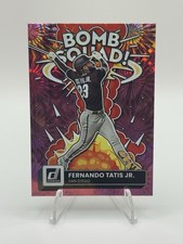 Fernando Tatis Jr. 2022 Panini Donruss Bomb Squad Pink Fireworks #BS-5 Padres