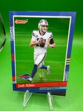 2021 Panini Clearly Donruss- Clearly Retro 1991 Josh Allen #91-14