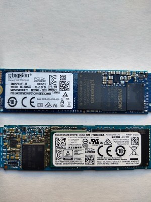 2 X 512GB NVMe SSD PCIE Gen3 X4 Kingston & Toshiba | eBay