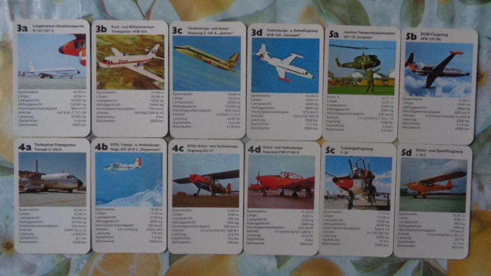 Quartett Konvolut mit Fehlkarten - Bild 3 von 4