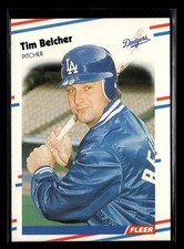Tim Belcher 1988 Fleer #509 Los Angeles Dodgers *027