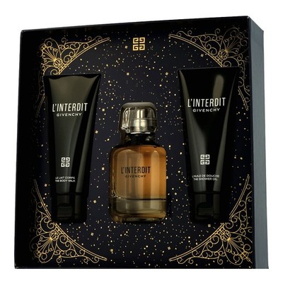 Givenchy L'Interdit - Set mit 2x Pflege 50ml-75ml-75ml