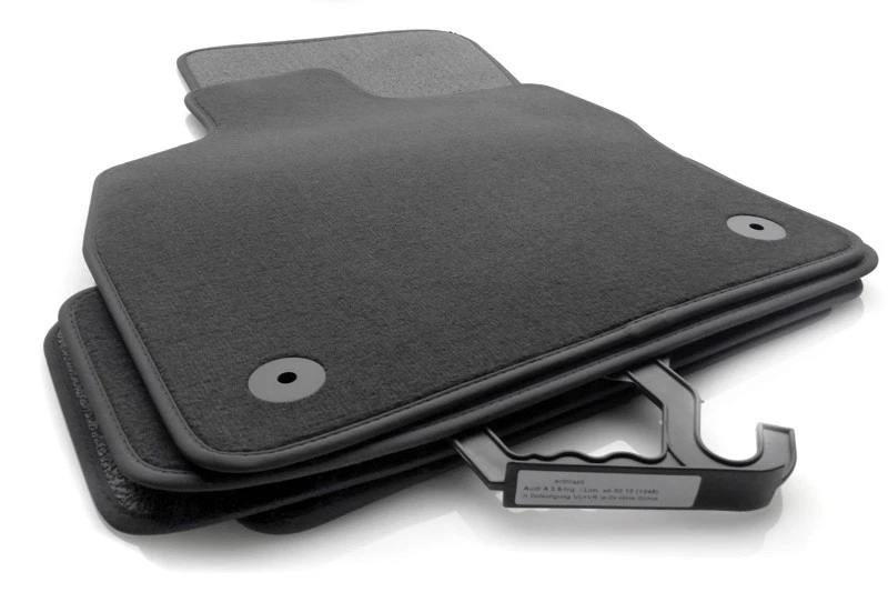 Tapis de sol Audi A3 S3 8V 2013> kit velours qualité originale tapis de voitu... - Photo 1/4