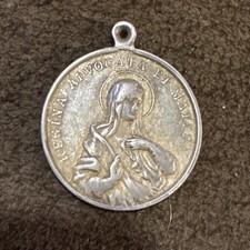 Regina advocata et mater medal Religious Mary Mother Pendant
