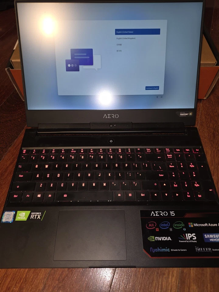 Gigabyte AERO 15 i7-8750H 32GB 1TB SSD RTX2080 15.6" - image 3 of 4