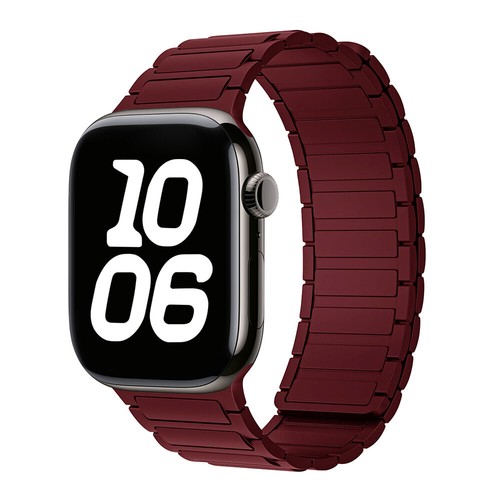Magnetyczny pasek sportowy do Apple Watch Ultra 2 10 9 8 7 6 5 38-49MM silikonowy pasek - Zdjęcie 39 z 40