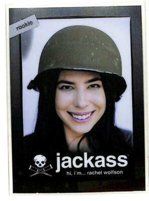 2022 Zerocool Jackass  #21 Rachel Wolfson SILVER FOIL rookie card /250