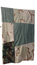 Handmade Couette 62X76 Fait De Militaire Bdu Uniformes Compatible Avec Petit Lit