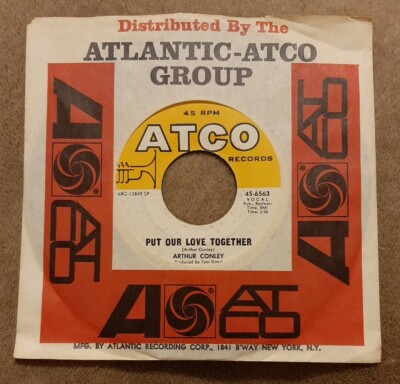 Arthur Conley 45 Funky Street / Put Our Love Together ATCO 45-6563 ex