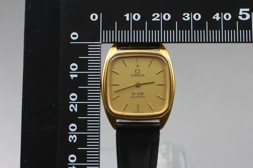 【Vintage N MINT】 Omega DeVille 1365 24mm Square Womens Quartz Watch From JAPAN - Picture 9 of 10